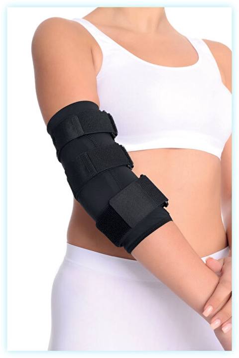 Dirsək immobilizatoru – tənzimlənən ortopedik qol döşəyi çatdirilma — 25 ₼ · Bakı · Ortopedik tabanlıq və bərkiticiləri Dirsək immobilizatoru – tənzimlənən ortopedik qol döşəyi çatdirilma — Bakı