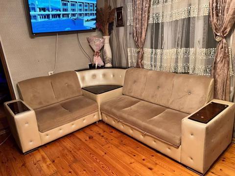 Divan, İşlənmiş, Açılan, Bazalı — 130 ₼ · Bakı · Divanlər Divan, İşlənmiş, Açılan, Bazalı — Bakı
