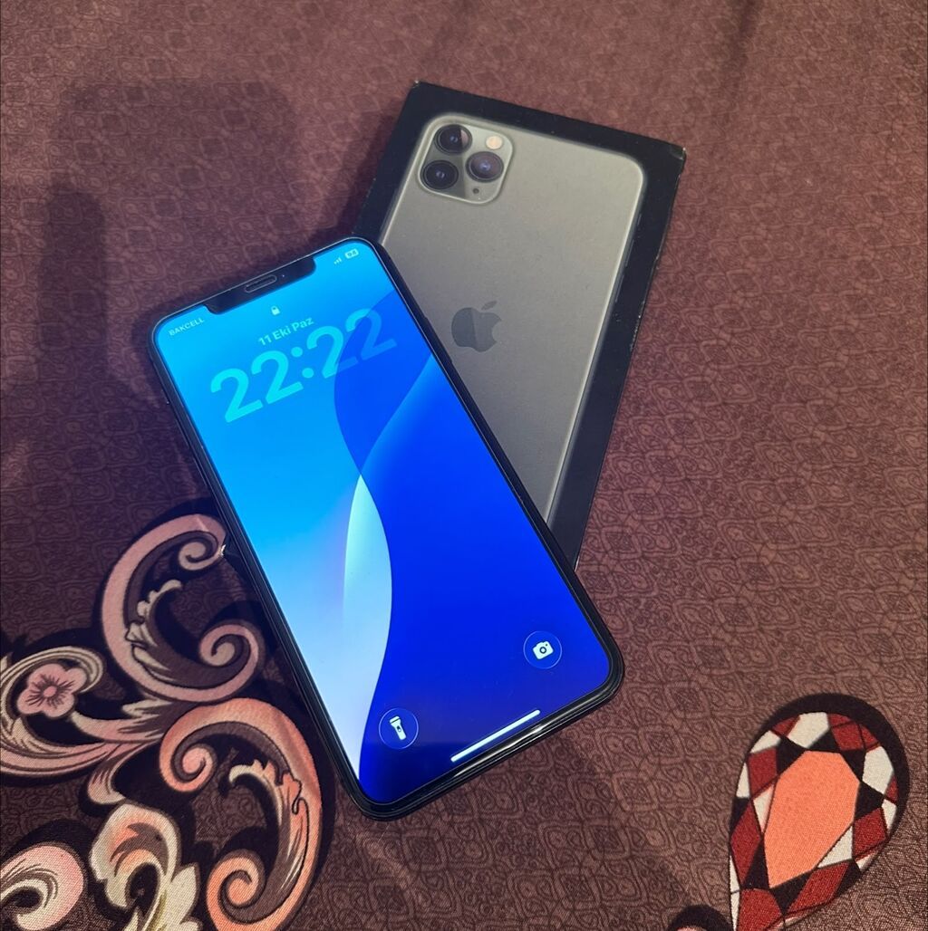 IPhone 11 Pro Max, 64 GB, Space Gray, Face ID — Apple iPhone, Digah