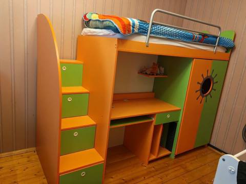 Uşaq mebeli.qiymət 180 man.matras daxil.olcu uzunluğu 1.96+50 (yataq+ — Aytac — Everything for Kids