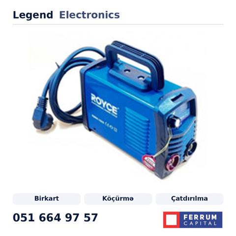 Elan başlığı: Qaynaq aparatı Royce RMINI-250S, 4500 Vt Elan mətni — საქონელი