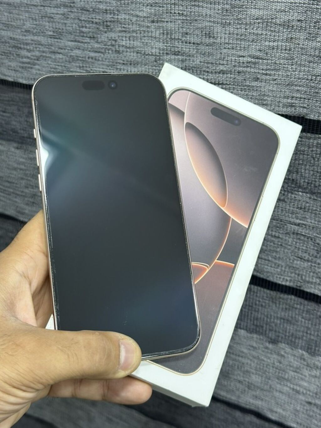 IPhone 16 Pro Max, 256 GB, Desert Titanium, Simsiz şarj — Apple iPhone, Bakı (2)