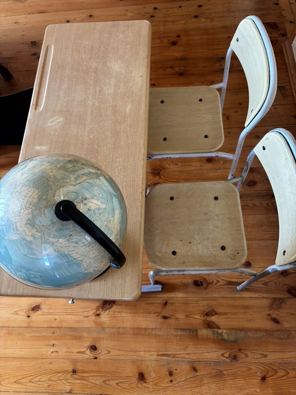 İşlənmiş, Açılmayan, Dördbucaq masa, 2 stul — Masalar və stullar, Lənkəran (8)