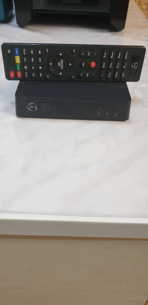ATV rəqəmsal TV qəbuledicisi və pultu atv+ kart üstündə - Model: ATV — 55 ₼ · Bakı · Rəqəmsal və peyk TV ATV rəqəmsal TV qəbuledicisi və pultu atv+ kart üstündə - Model: ATV — Bakı