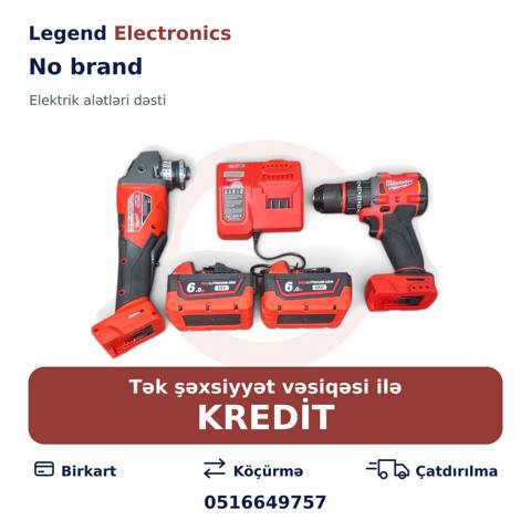 Elan başlığı: Elektrik alət dəsti No brand, Cilalama maşını — Legend Electronics — Drills, and screwdrivers