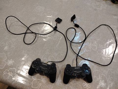 Məhsul: 2 ədəd Sony PlayStation 2 (PS2) naqilli oyun pultu — Masazır