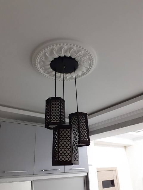 Çılçıraq, 3 lampa, Metal — Xırdalan