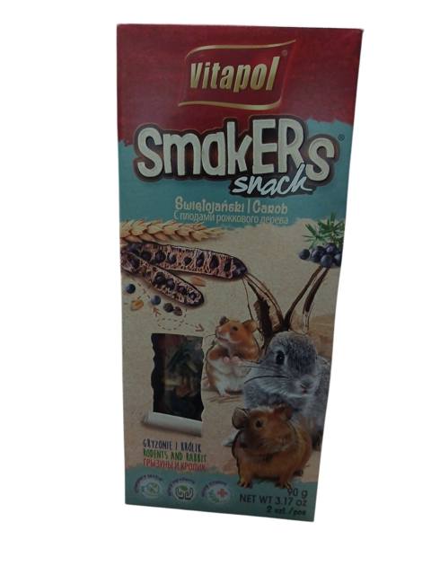 Sneklər Vitapol Smakers, keçiboynuzu dadlı, gəmiricilər və dovşanlar üçün — Товары