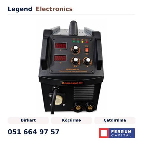 Elan başlığı: Qaynaq aparatı Ural MIG/MAG/MMA-500 800 W Elan mətni — Инструменты