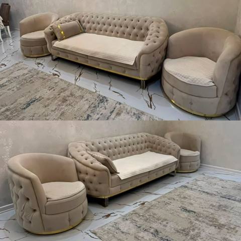 Divan kreslo. 450azn. ideal veziyyetde. Baha alinib unvan — Жумшак эмерек