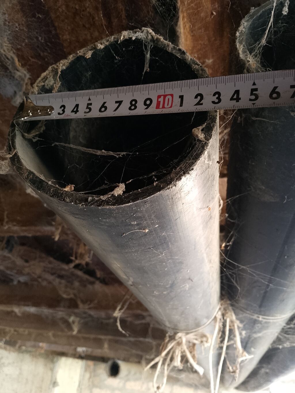 Plastik borular – iri diametr - Material: sıx polietilen 200 — Su boşalması və drenaj, Mingəçevir (2)