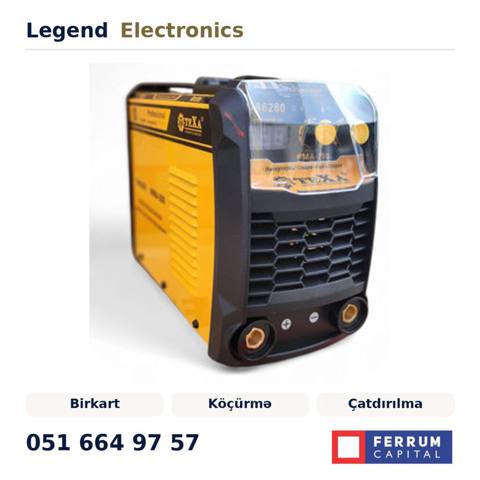 Elan başlığı: Qaynaq Aparatı TeXa 280A 71 Qaynaq Aparatı TeXa 280A 71 — Legend Electronics — Repair & Construction