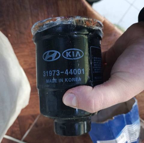 Hyundai/Kia orijinal yanacaq filtri - Brend: Hyundai / Kia (orijinal) — Digah