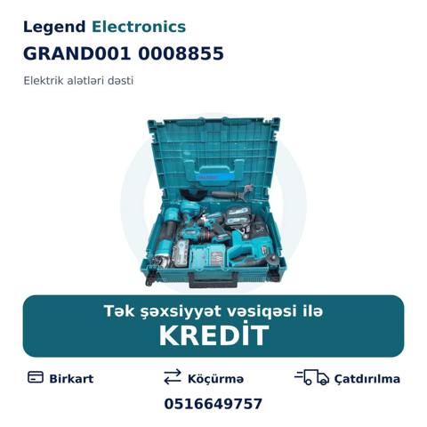 Elan başlığı: Alətlər dəsti GRAND001 0008855 Alətlər dəsti GRAND001 — Various tool sets