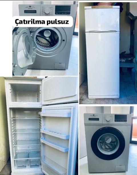 Bir evdən satış İndezit soyuducu, lotus 6kq paltaryuyan hər biri 270 — Bakı