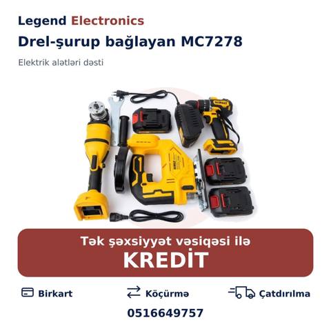 Elan başlığı: Drel-şurup bağlayan MC7278 Drel-şurup bağlayan MC7278 — Электр құралдар