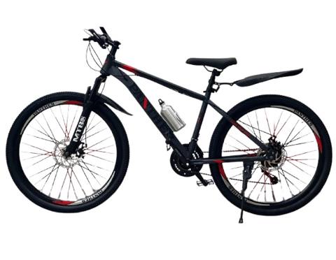 Dağ velosipedi FS 04, 26", qara/qırmızı — Bakı