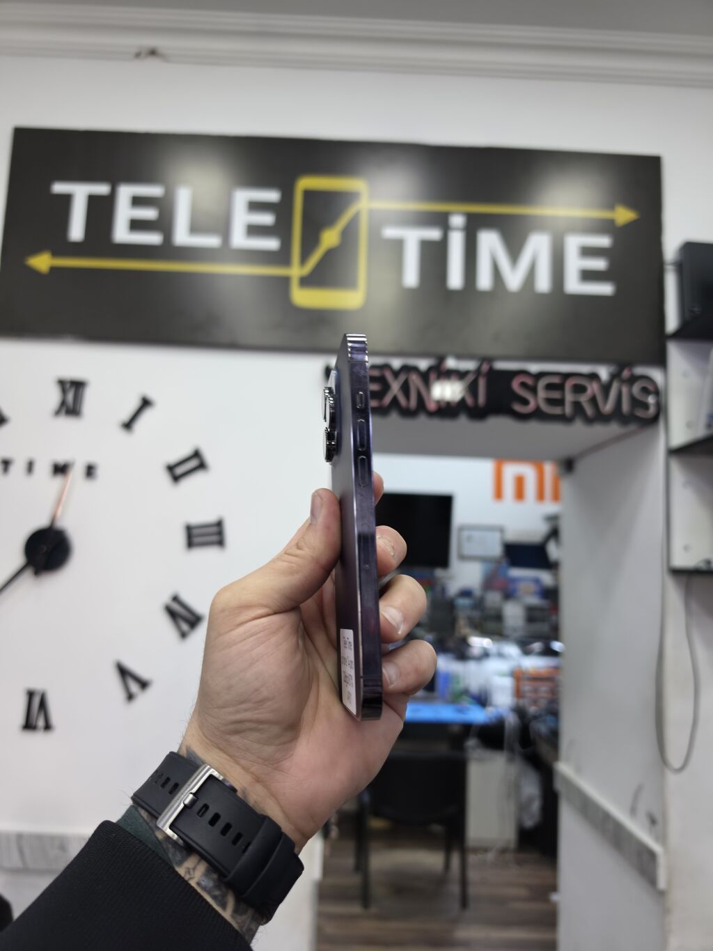 IPhone 14 Pro, 128 GB, Deep Purple, Simsiz şarj, Face ID, Sənədlərlə — Apple iPhone, Bakı (5)