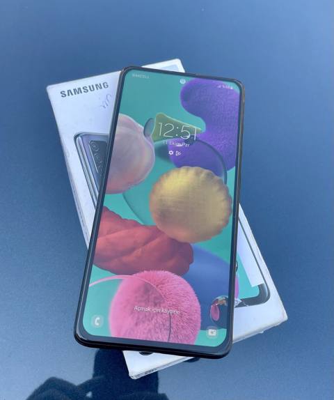 Samsung Galaxy A51, 128 GB, rəng - Boz, Barmaq izi, İki sim kartlı, Face ID — 155 ₼ · Bakı · Samsung Samsung Galaxy A51, 128 GB, rəng - Boz, Barmaq izi, İki sim kartlı, Face ID — Bakı