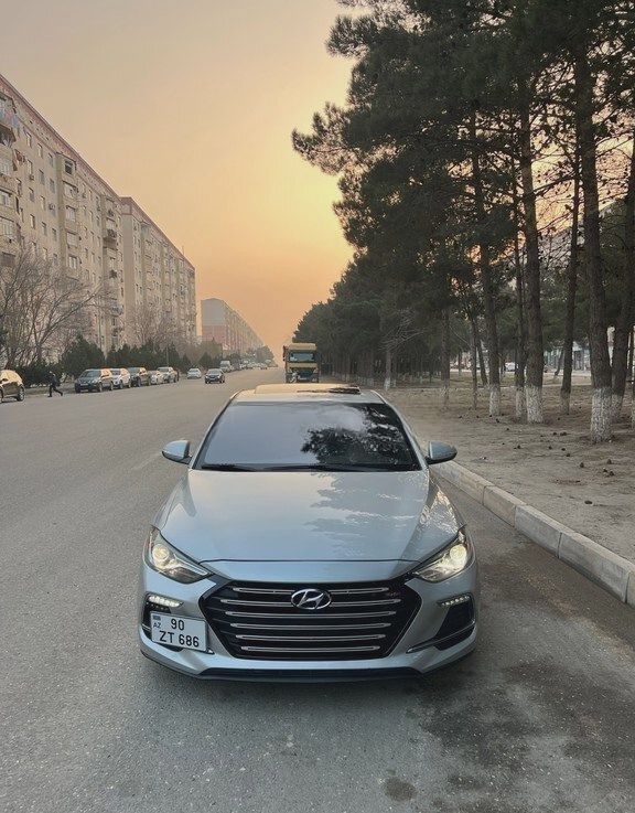 Hyundai Elantra, 2017 il, 174131 km, 1.6 L 90-ZT-686 — Avtomobillər, Bakı (5)