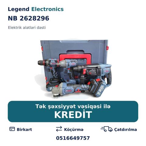 Elan başlığı: Elektrik alətlər dəsti NB 2628296 Elektrik alətləri — Жөндеу және құрылыс (Тауарлар)