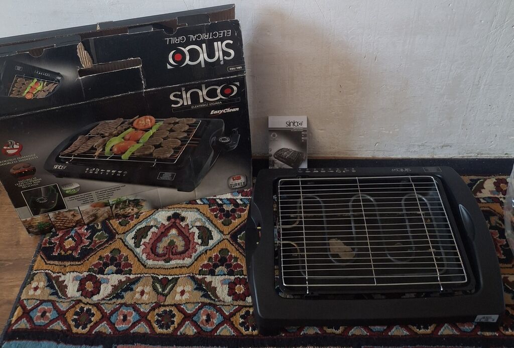 Sinbo SBG 7102 elektrikli ızgara – EasyClean Xüsusiyyətlər — Soba və qrillər, Qobu (4)