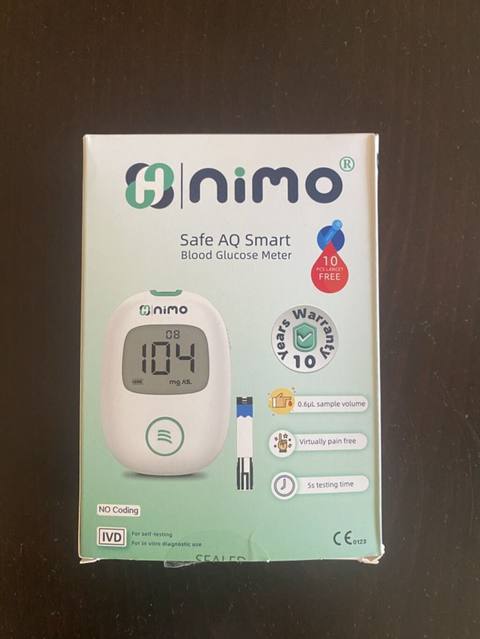 Nimo Safe AQ Smart qlükometr - Qan qlükoza ölçümü üçün portativ cihaz — 15 ₼ · Masazır · Tonometrlər və gliukometrlər Nimo Safe AQ Smart qlükometr - Qan qlükoza ölçümü üçün portativ cihaz — Masazır