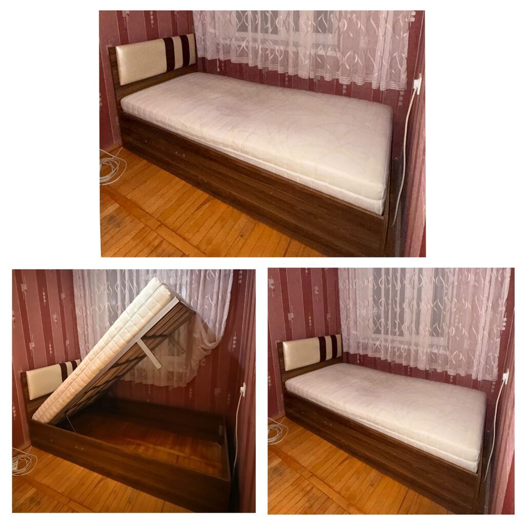 İşlənmiş, Təknəfərlik çarpayı, Bazalı, Matras ilə