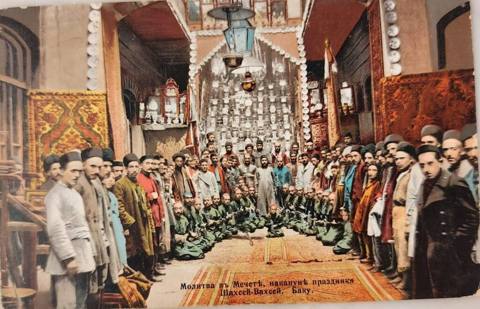 Nadir Antik Açıqca (Poçt Kartı) – Bakı, 1913-cü il Təsvir: Bakı — Хобби и творчество