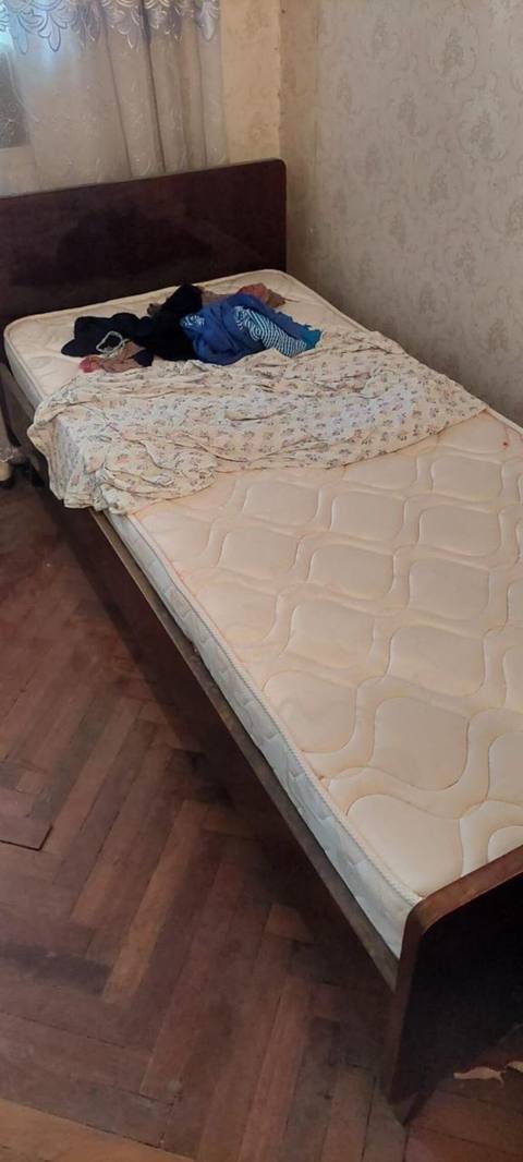 İşlənmiş, Təknəfərlik çarpayı, Bazasız, Matras ilə, Siyirməsiz — 70 ₼ · Baku · Yataqlar İşlənmiş, Təknəfərlik çarpayı, Bazasız, Matras ilə, Siyirməsiz — Baku