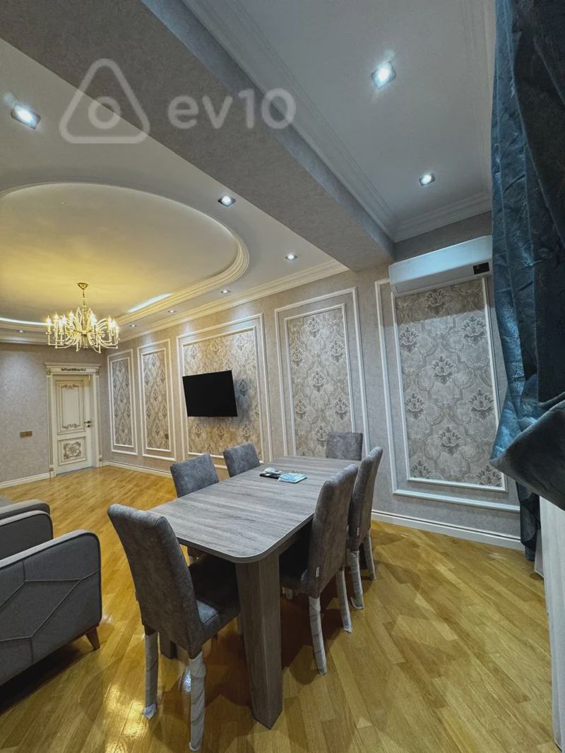For rent: 3-room apartment (new building), 127 m² — Mənzil, Bakı (4)