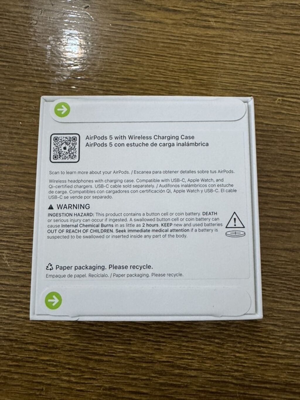 Yeni Simsiz (Bluetooth) Qulaqcıqlar, Apple, rəng - Ağ — Qulaqcıqlar, Bakı (2)