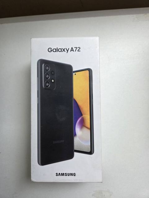 Samsung Galaxy A72, 128 GB, rəng - Qara, Barmaq izi — Баку