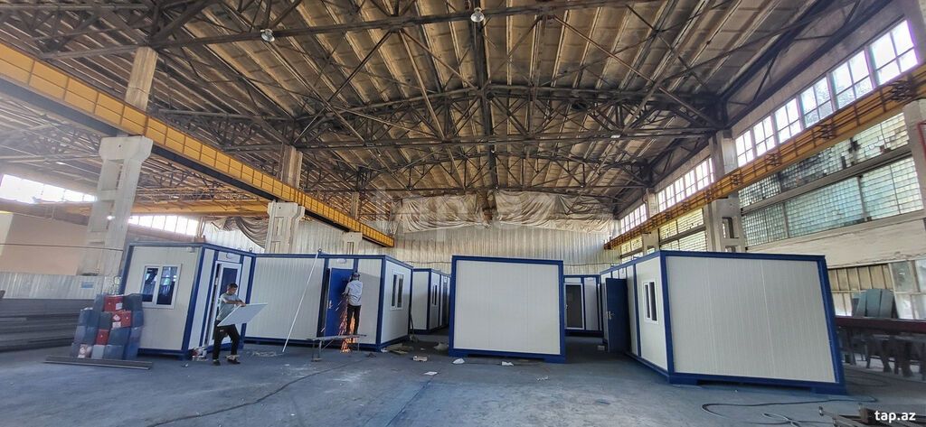 Konteyner Metal Konstruksiyalı Sendviç Panel Konteynerlər UPS — Hazır konstruksiyalar, Bakı (10)