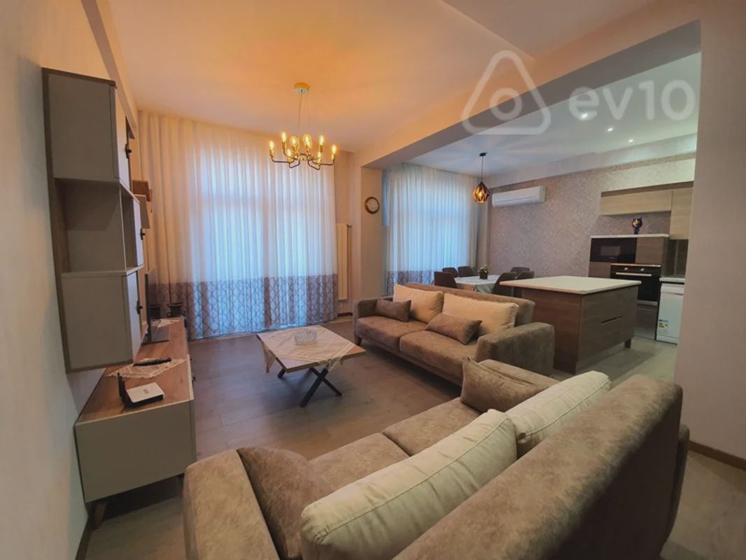 For rent: 2-room apartment (new building), 90 m² — Mənzil, Bakı (4)