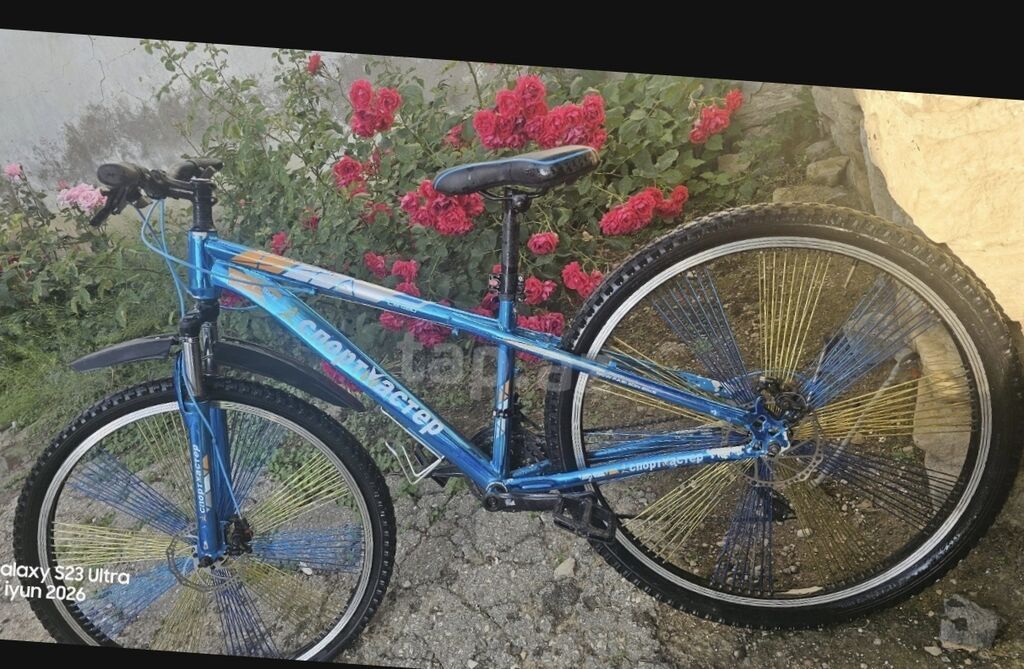 Velosiped “Sportmaster” – dağ/şəhər sürüşü üçün universal model — Dağ velosipedləri, Qobustan (5)