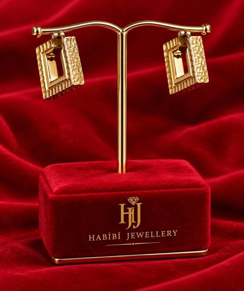 Sırğalar Habibi Jewellery HJ078 qızılı — Tovarlar