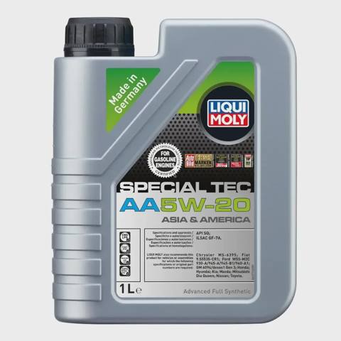 Avtomobil mühərrik yağı Liqui Moly Special Tec AA 5W-20 1L (LM20792/7620) — Cars