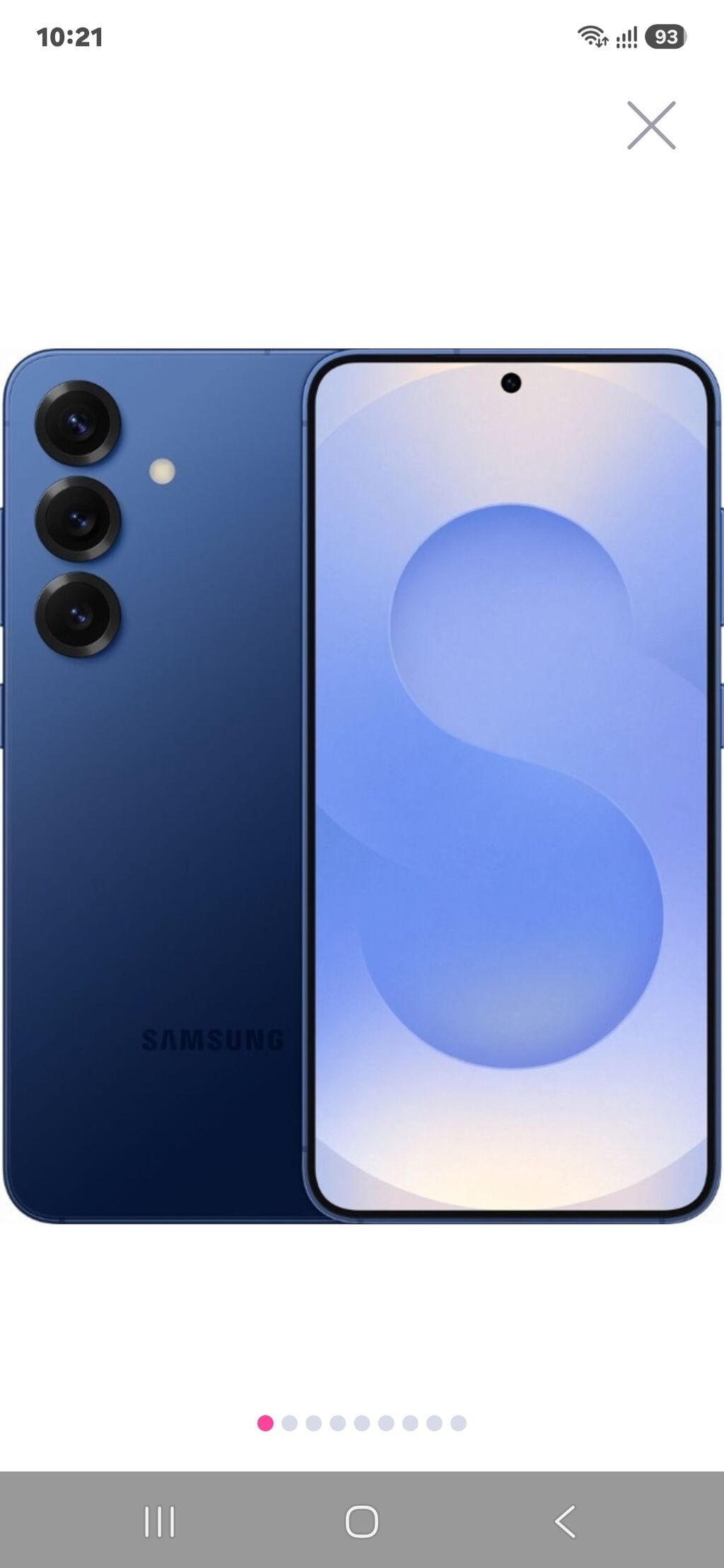 Samsung Galaxy S23, rəng - Mavi, Simsiz şarj — Samsung, Bakı (3)