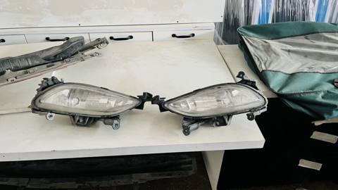 Komplekt, Duman əleyhinə faralar, Hyundai, 2013 il, Orijinal, ABŞ, İşlənmiş — Гобу