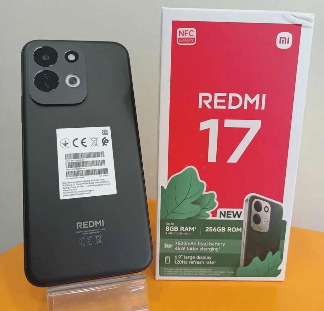 Xiaomi Redmi 17, 8 GB — Smartfonlar, Bakı (2)