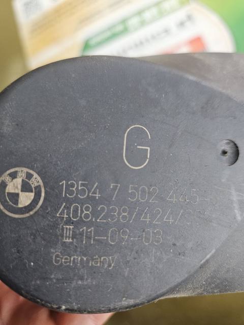 BMW qaz klapanı (throttle body) - Orijinal BMW detalı, üzərində — Ehtiyot qismlar