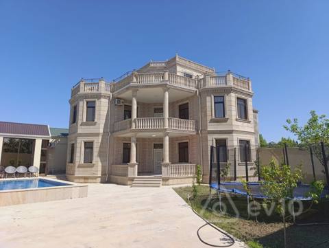 6 otaqlı həyət evi, 185 m², Novxanı Qesebesı — უძრავი ქონება