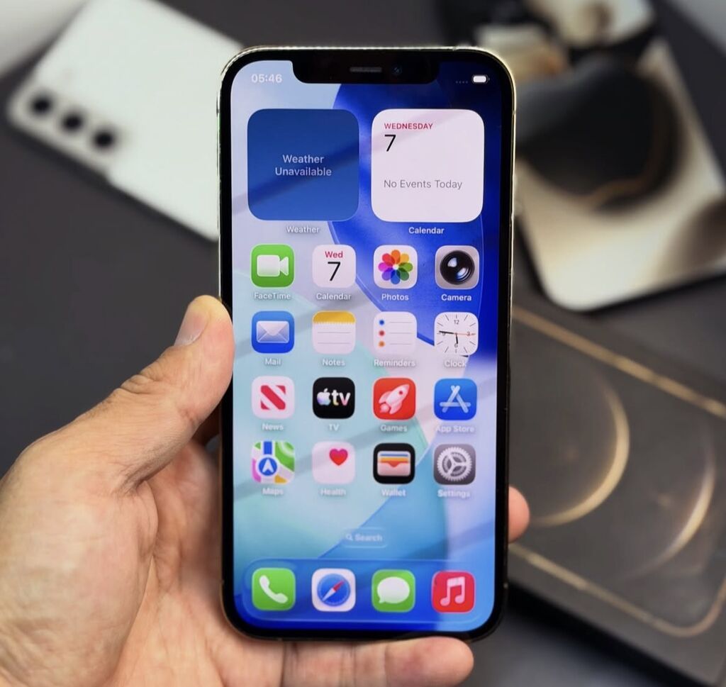 IPhone 12 Pro, 128 GB, Rose Gold, Zəmanət, Simsiz şarj, Face ID — Apple iPhone, Bakı (2)