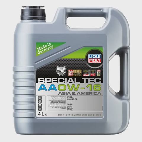 Avtomobil mühərrik yağı Liqui Moly Special Tec AA 0W-16 4L (LM21327) — Cars