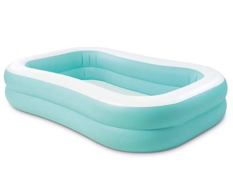 Şişmə hovuz İntex H57181NP, göy, 229x152x48 sm, 518 l — Birmarket (Umico) — Саяжай және бақ