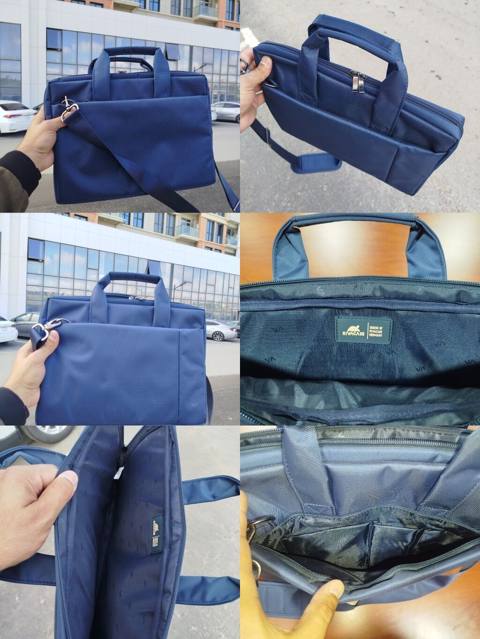 Mavi rəngdə ofis/laptop çantası - Brend: Rivacase (etiket mövcuddur) — 30 ₼ · Баку · Noutbuk aksesuarları Mavi rəngdə ofis/laptop çantası - Brend: Rivacase (etiket mövcuddur) — Баку