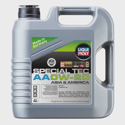 Avtomobil mühərrik yağı Liqui Moly Special Tec AA 0W-20 4L (LM8066/9705) — Cars