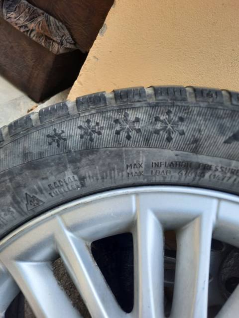 Qış şinləri və 4 fesil - Ölçü: 205/55 R16 - Nişanlar: Qar dənəsi/dağ — Дигях