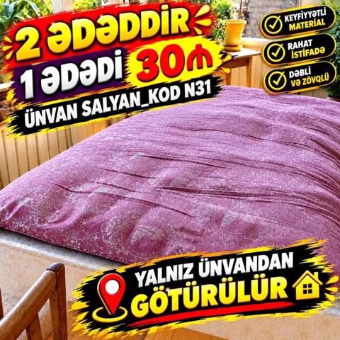 Üstünlükləri: - Keyfiyyətli material - Rahat istifadə - Dəbli və — Ev üçün məhsullar